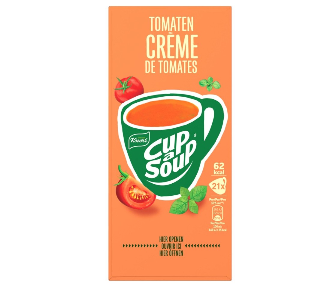 Knorr Cup-a-Soup Tomaten Créme 21x175ml